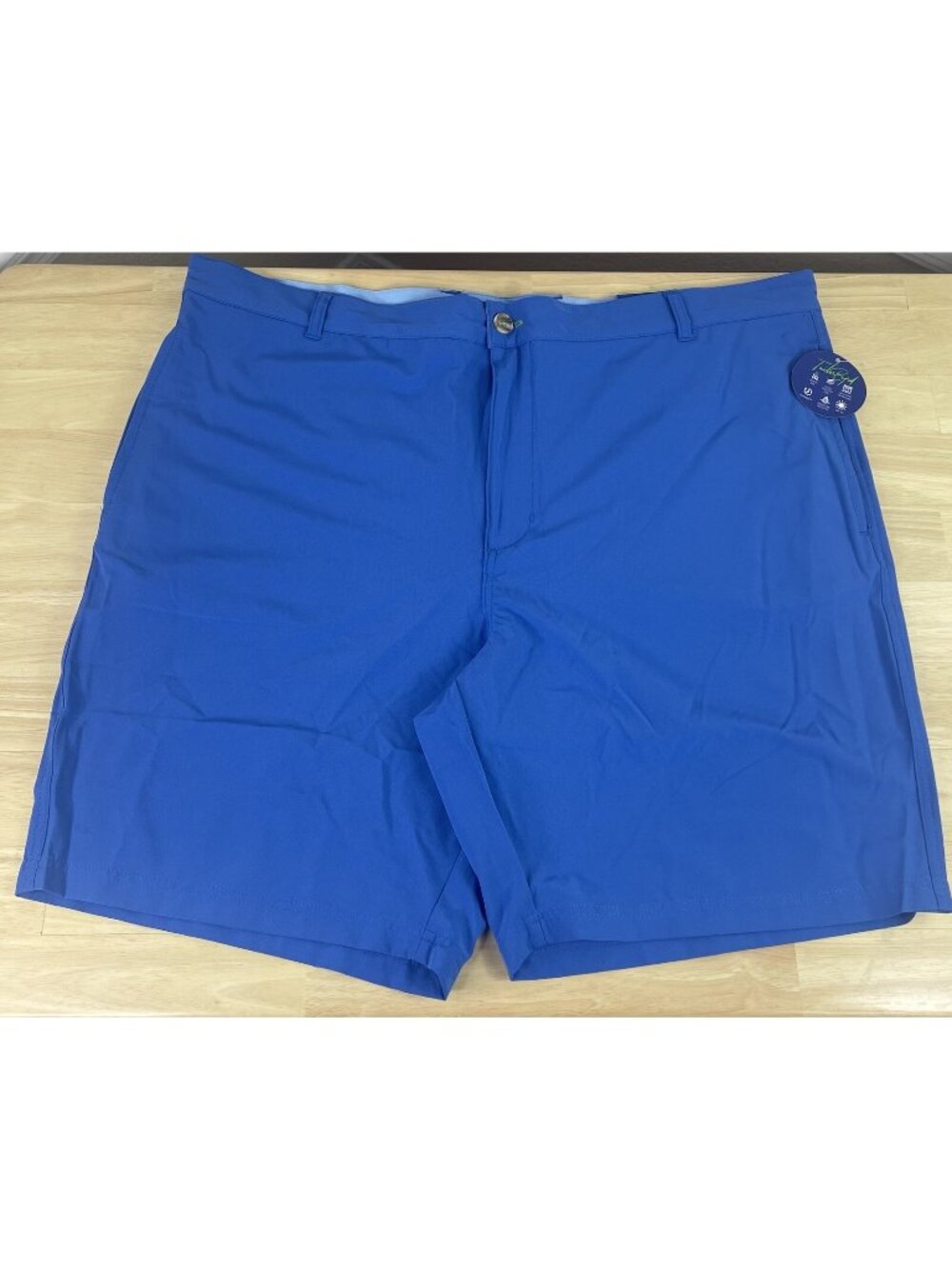 TailorBryd Performance UPF 30 Royal Blue Golf Shorts - Men’s Size 40 - NWT